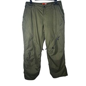 Orage Men's XXL Ski Snowboard Pants Olive Green Waterproof Thermolite - 2 Tears